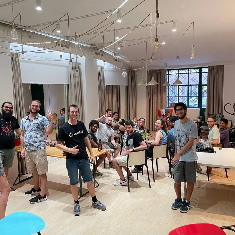 Miembros de la comunidad Python Valencia